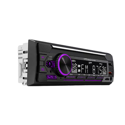 Auto Multicolour MP3 Player / Radio: Dual USB / AUX / SD / FM / BT