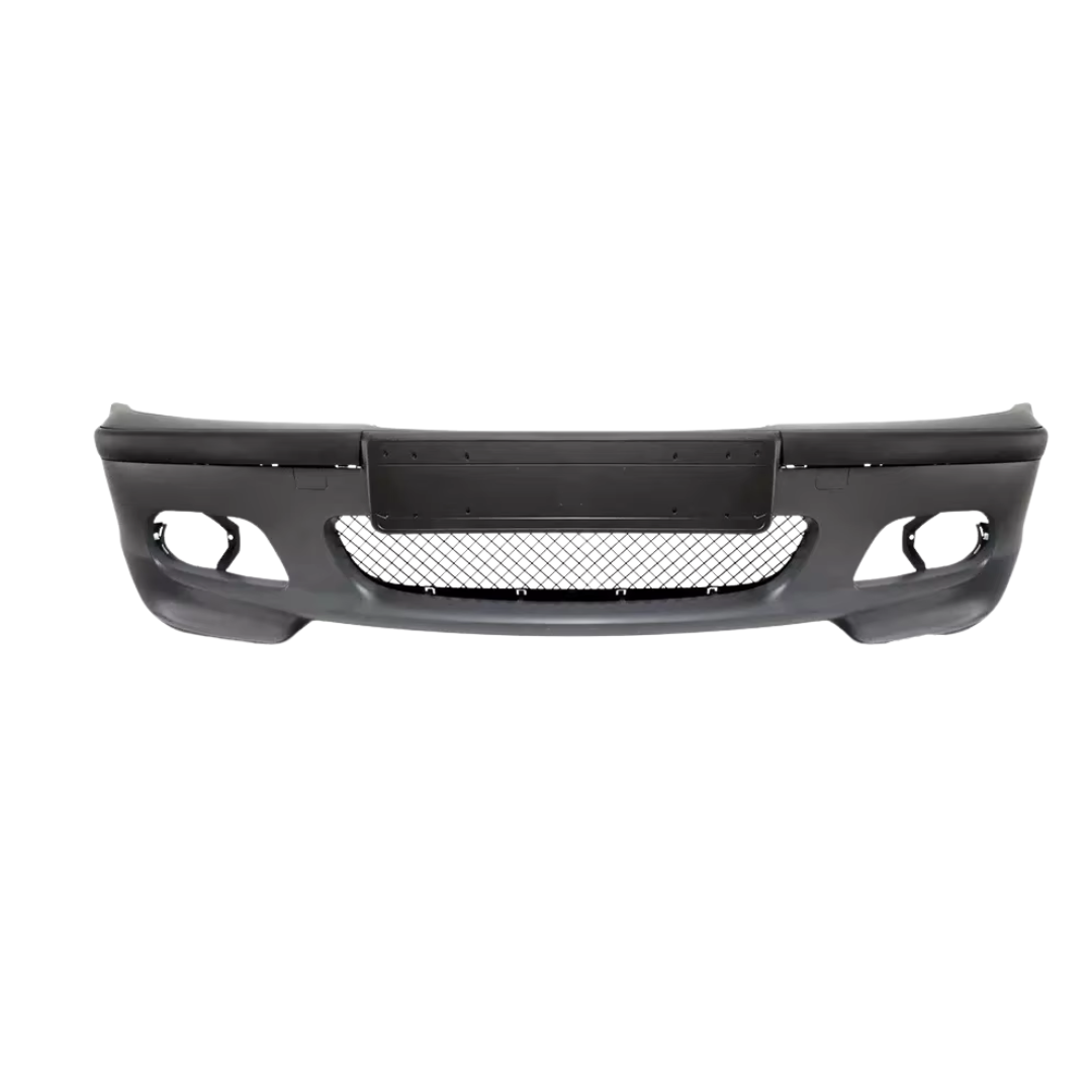 Aftermarket Front Bumper with Fog Lights Compatible with BMW E46 (MT)