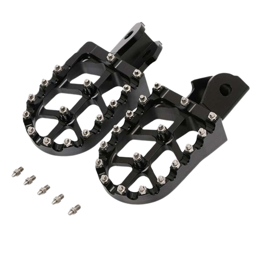 MC Foot Peg Set Compatible with Honda XR125L/ XR150L, CRF150/230/250F & Sur-Ron S/X