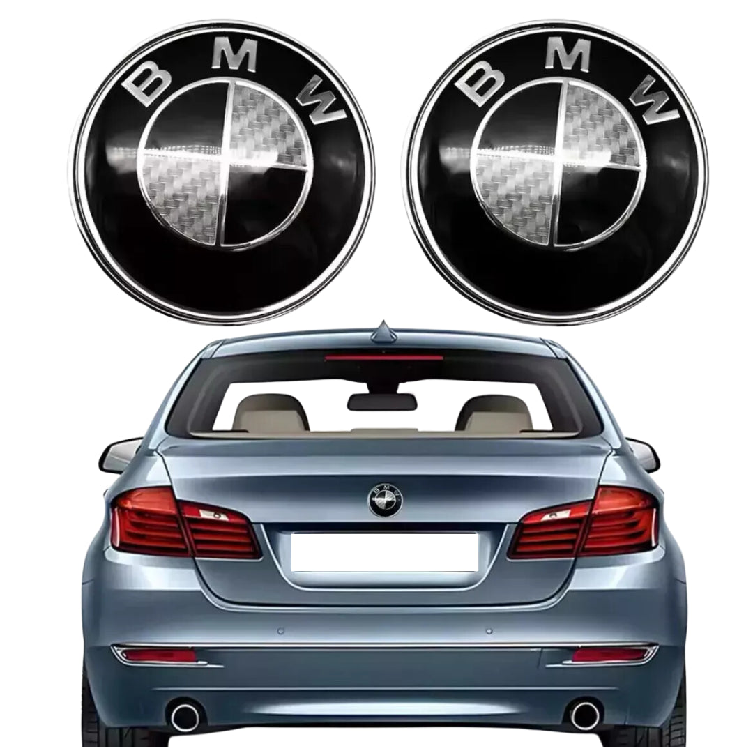 Aftermarket Bonnet & Boot Emblem: BMW (82mm/82mm)