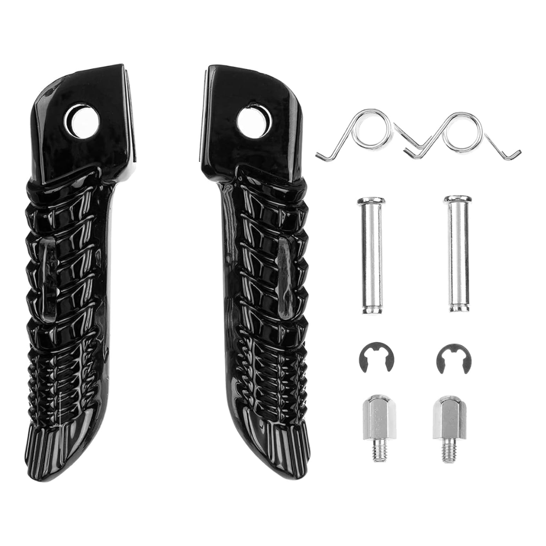 Front and Rear Foot Pegs Set for Suzuki GSX-R600/750/1000/1300 (2005-)