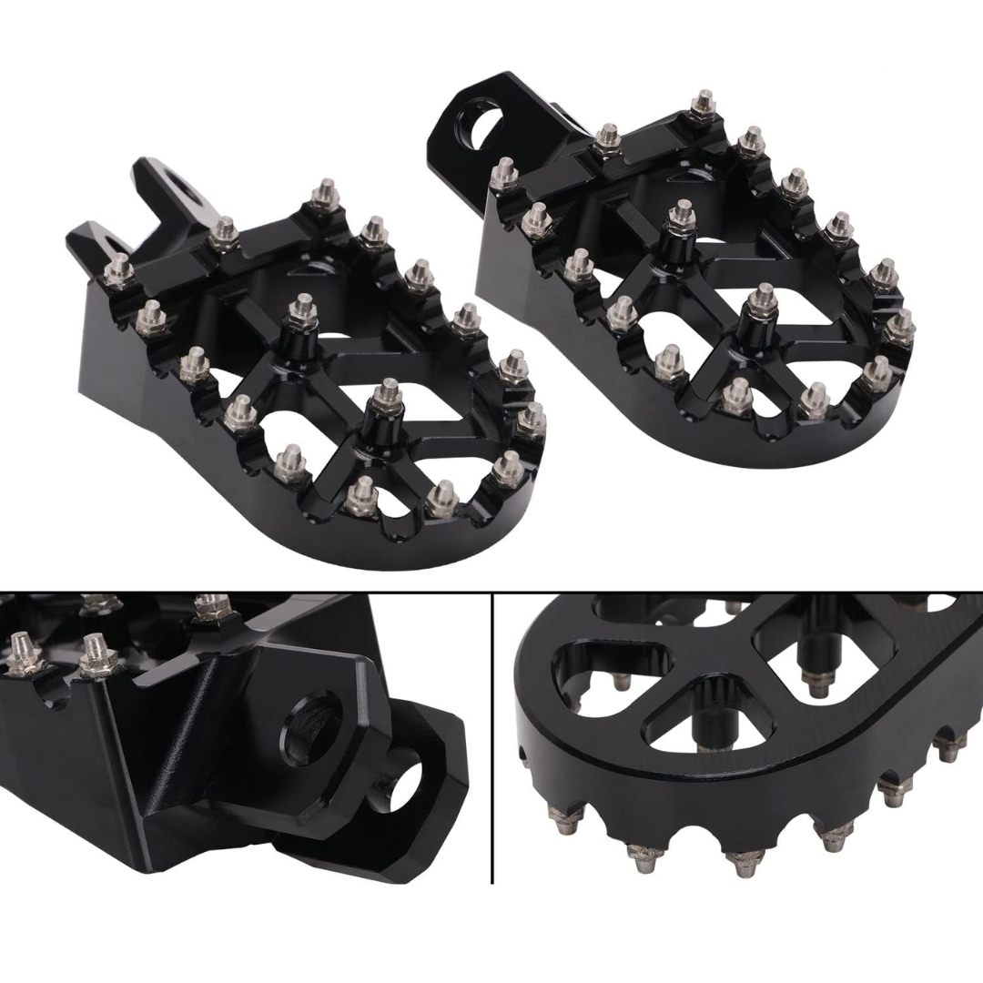 MC Foot Peg Set Compatible with Suzuki DR-Z400SM/ DRZ-400E & DR-Z400S