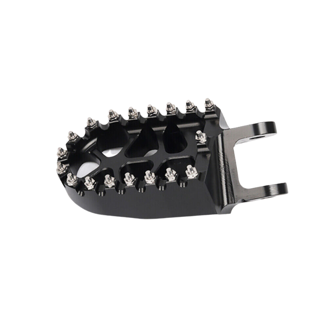 MC Foot Peg Set Compatible with Honda XR600R/ XR650L & CRF1000L (Black)