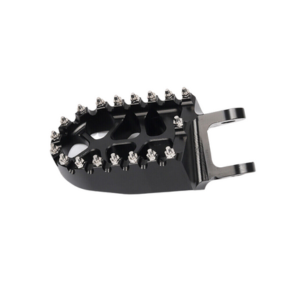 MC Foot Peg Set Compatible with Honda XR600R/ XR650L & CRF1000L (Black)