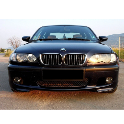 Aftermarket Front Bumper with Fog Lights Compatible with BMW E46 (MT)