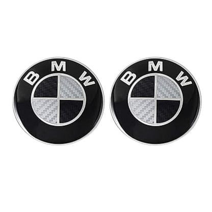 Aftermarket Bonnet & Boot Emblem: BMW (82mm/82mm)