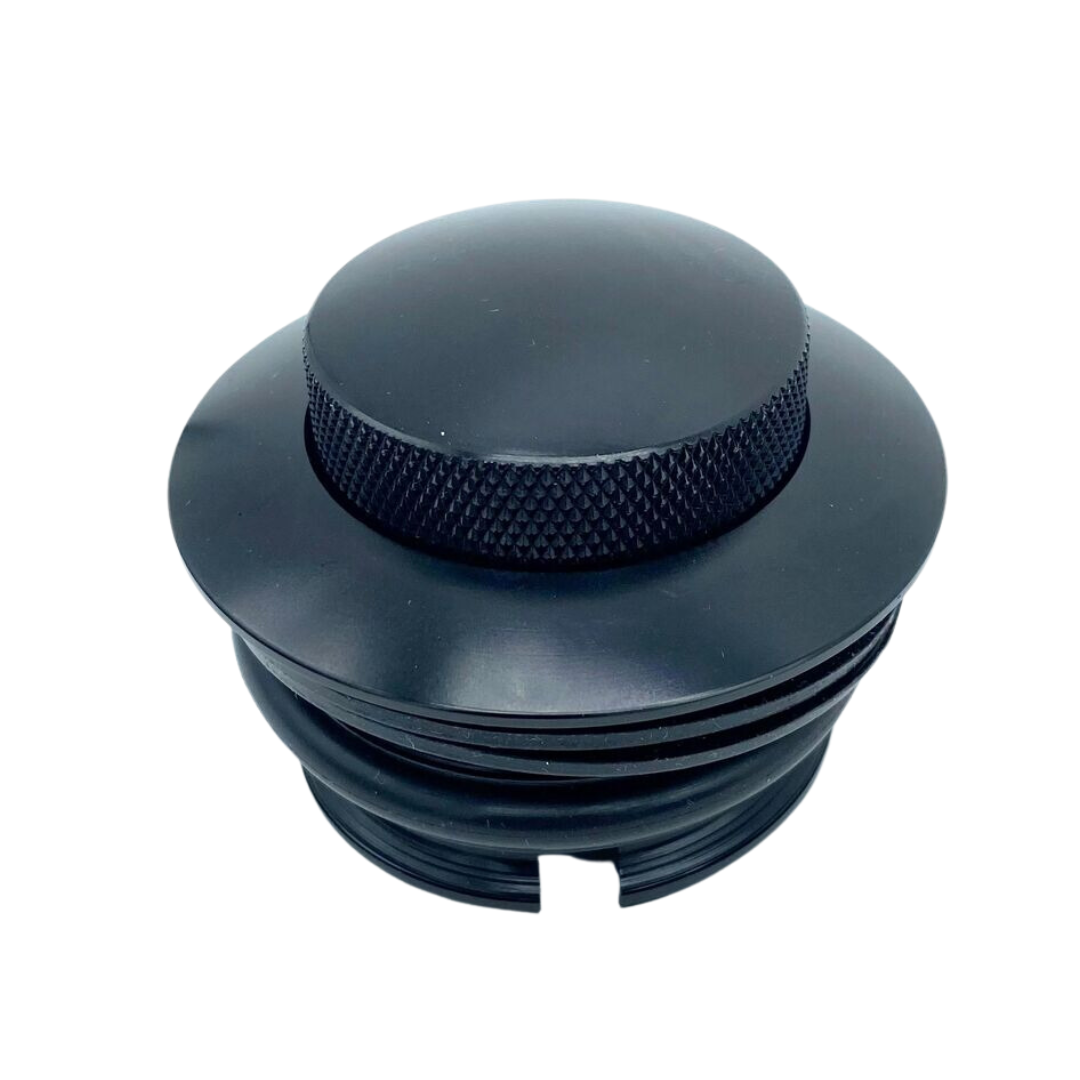 MC Flush Vented Pop-up Aluminium Fuel Cap for Harley Davidson