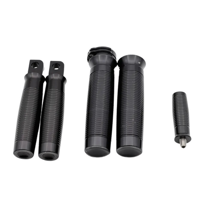 Grips/ Foot Pegs & Lever Tip Set Compatible with Harley Models #2