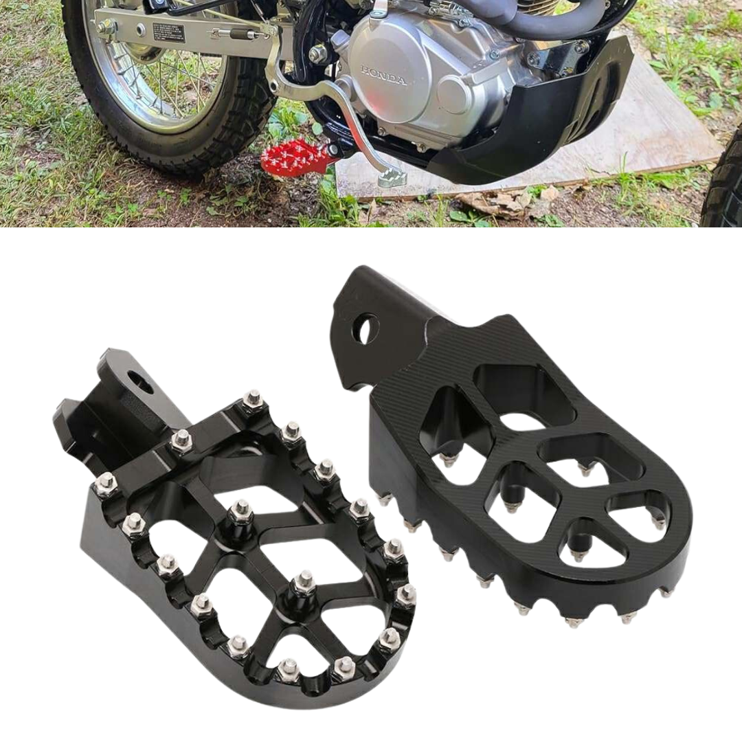 MC Foot Peg Set Compatible with Honda XR125L/ XR150L, CRF150/230/250F & Sur-Ron S/X