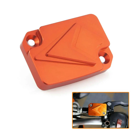 Front Brake Fluid Reservoir Cover Compatible with KTM 390 Duke & RC390 - Orange