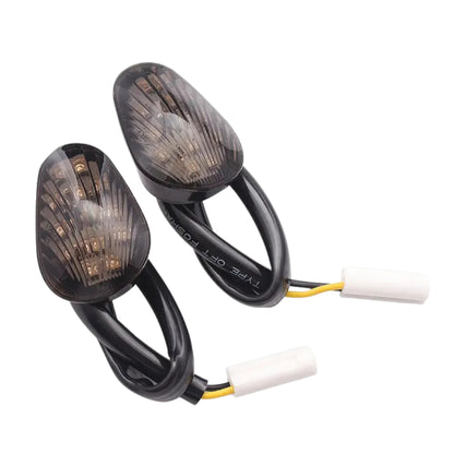 MC Flush Mount LED Indicator Set Compatible with Yamaha R1/ R6 & FZ (Smoke)