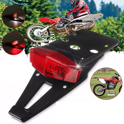 Motorcycle Rear Fender- LED Brake Tail Light & Indicators (12V)