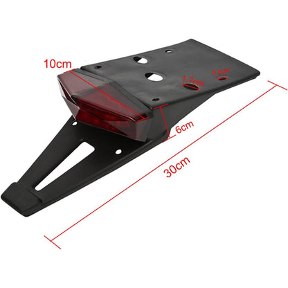 Motorcycle Rear Fender- LED Brake Tail Light & Indicators (12V)