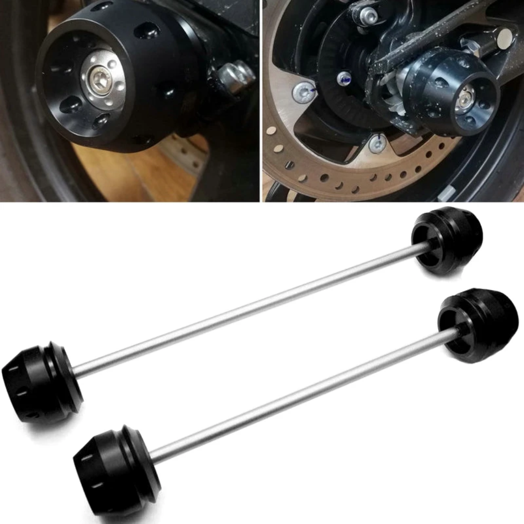 Front & Rear Axle Slider Set Compatible with BMW G310R/GS