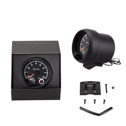 7 Colour Automotive RPM Tachometer Gauge (8000 RPM)
