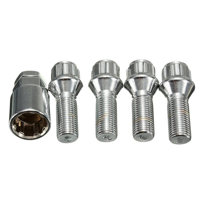 Auto Rim Lock Nut Set: M12x1.5mm (1 Pack)