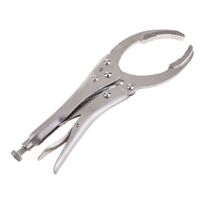 Adjustable Oil Filter Plier Removal Tool: 10-Inch (50-100mm)