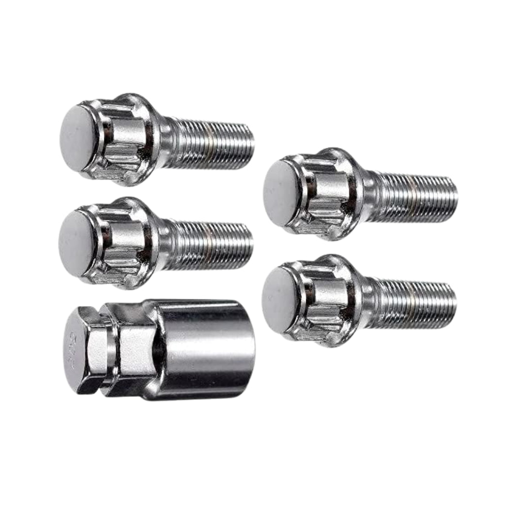 Auto Rim Lock Nut Set: M12x1.5mm (1 Pack)