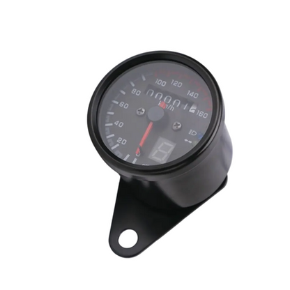 Round Speedometer with Gear Indicator
