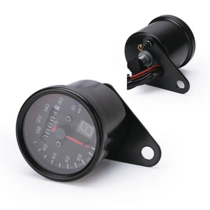 Round Speedometer with Gear Indicator