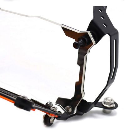 BMW R1200/R1250 GS/Adventure 3 Piece Headlight Guard - Orange