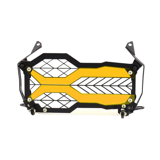 Yellow Headlight Guard BMW R1200GS/A & R1250GS/A #3