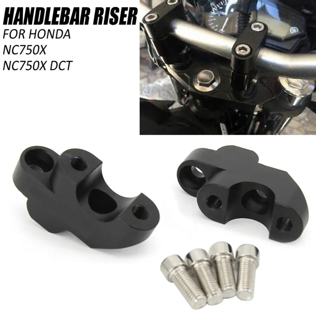 Honda NC700/ NC750X & CB500X Handlebar Risers (22mm)