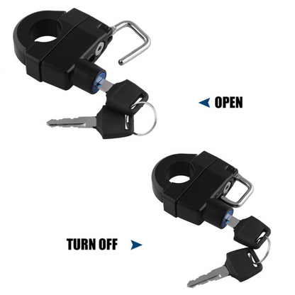 MC Helmet Lock for Cruiser/ Harley XL883/ XL1200 (25mm)