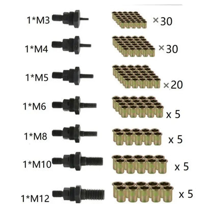 Hand Rivet Tool/ Rivnut & Nut Insert Tool Set (BT-605)