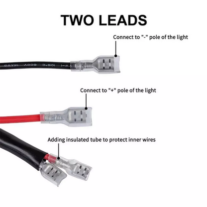 Spotlight/LED Bar Wiring Harness & Switch