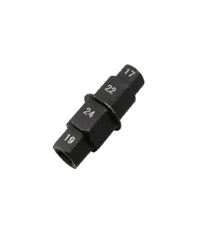 Motorcycle Front Wheel Axle Hex Tool - 17,19, 22,24mm