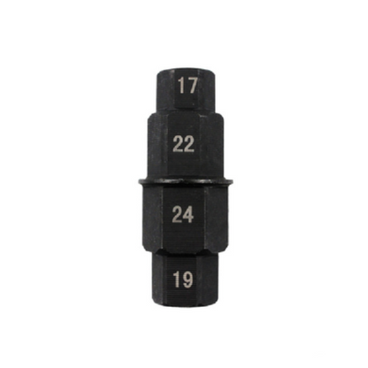 Motorcycle Front Wheel Axle Hex Tool - 17,19, 22,24mm
