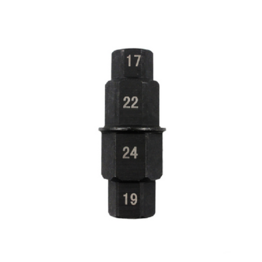 Motorcycle Front Wheel Axle Hex Tool - 17,19, 22,24mm