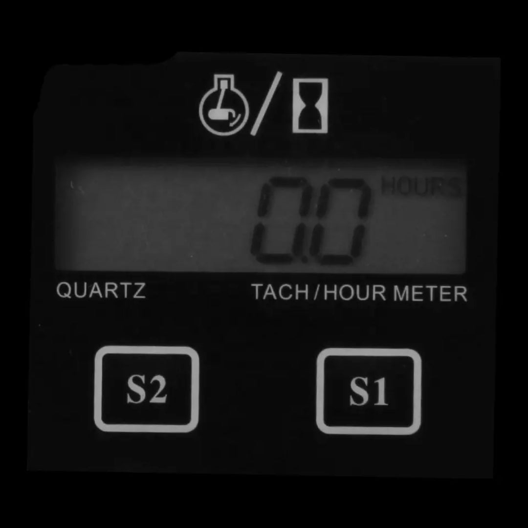 MC Hour Meter Gauge with Digital LCD Display