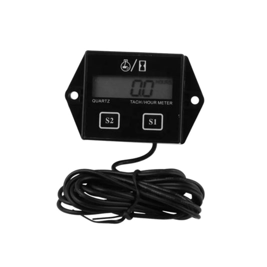 MC Hour Meter Gauge with Digital LCD Display