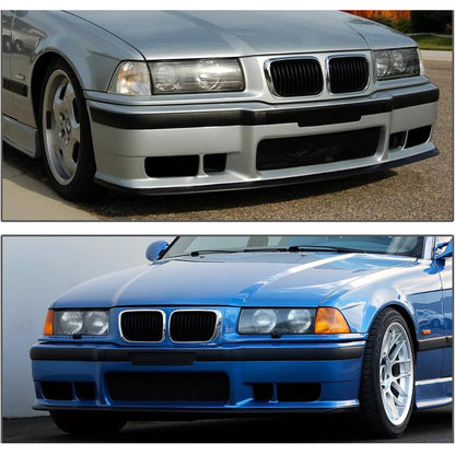 Aftermarket M3 Style Front Bumper Lip Compatible with BMW E36 (Lip Only)