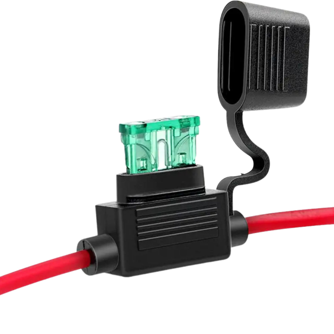 Inline Blade Fuse Holder 12AWG (2-Piece)