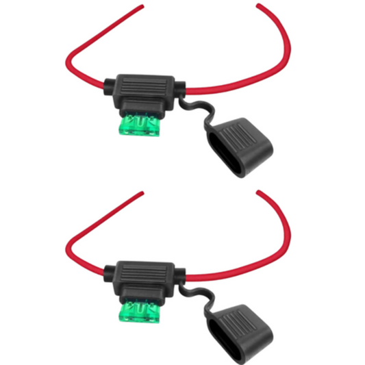 Inline Blade Fuse Holder 12AWG (2-Piece)