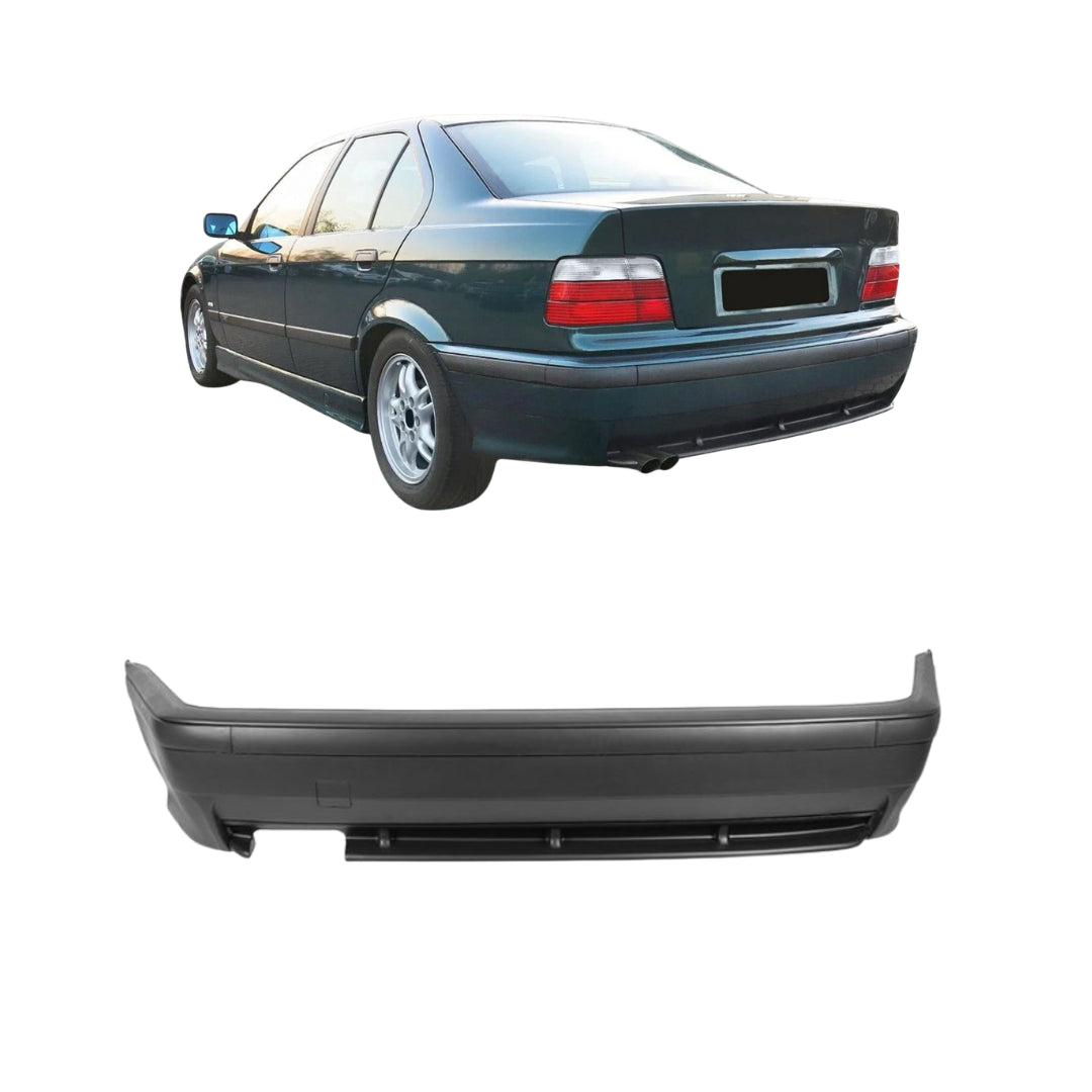 Aftermarket M3 Style Rear Bumper Compatible with BMW E36