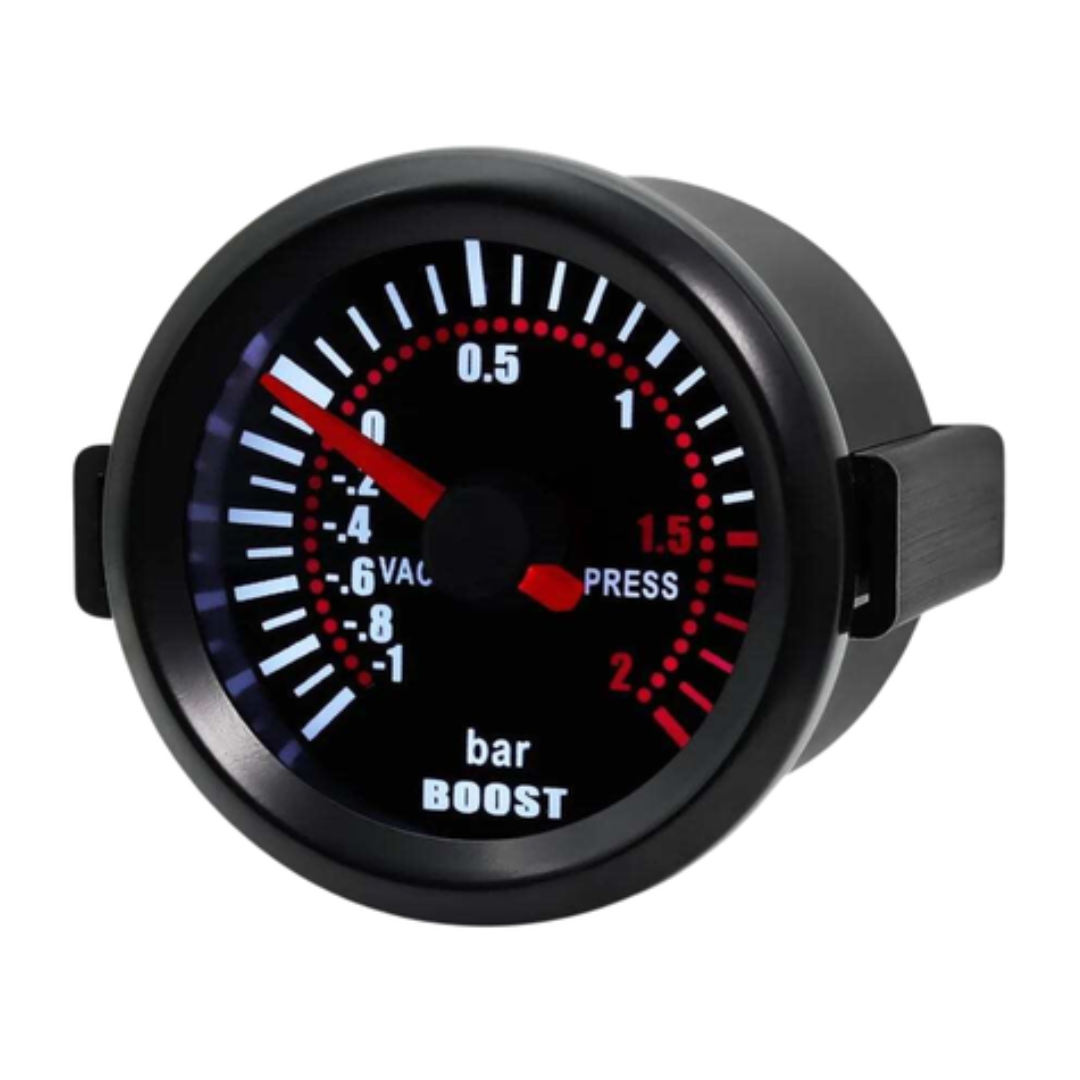 Automotive Bar Boost Gauge - Black (52mm)