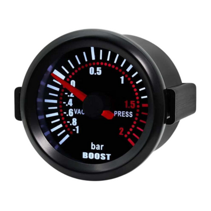 Automotive Bar Boost Gauge - Black (52mm)
