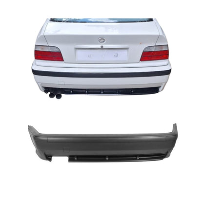 Aftermarket M3 Style Rear Bumper Compatible with BMW E36