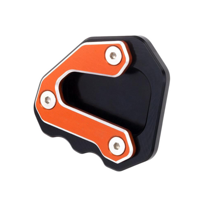 Black/Orange Side Stand Enlarger: KTM 1290 Super Duke (2014-2018)