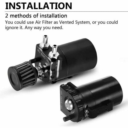 Automotive Oil Catch Can with Filter (300ml)