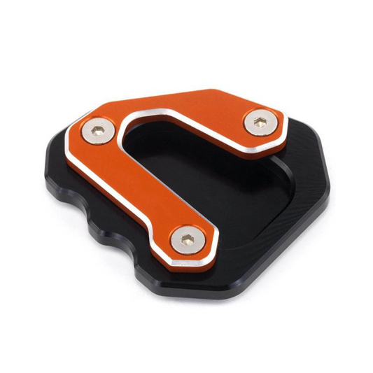 Black/Orange Side Stand Enlarger: KTM 1290 Super Duke (2014-2018)