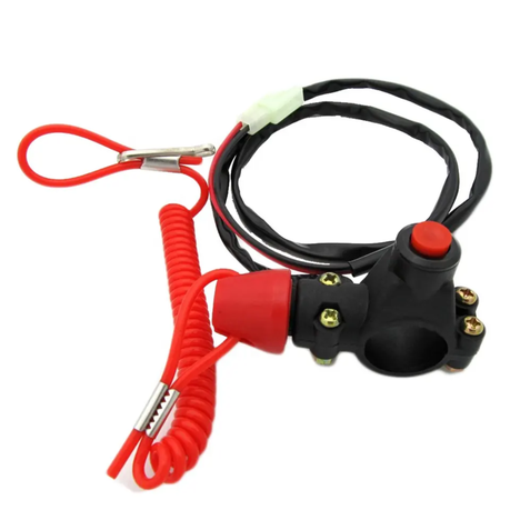 Emergency Motorcycle Kill Stop Engine Switch Push Button (22mm)