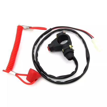 Emergency Motorcycle Kill Stop Engine Switch Push Button (22mm)