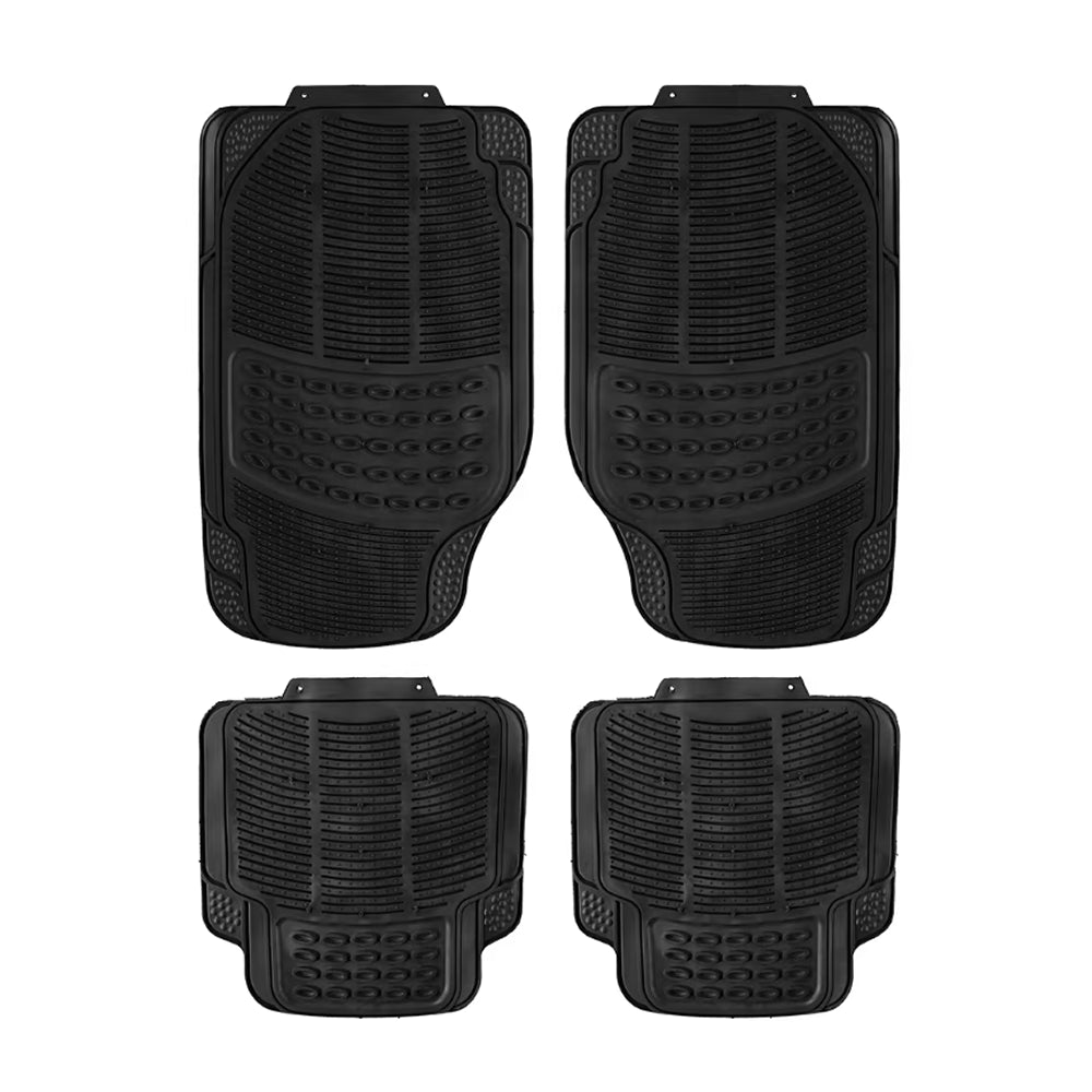 4 Piece Rubber Car Mat Set