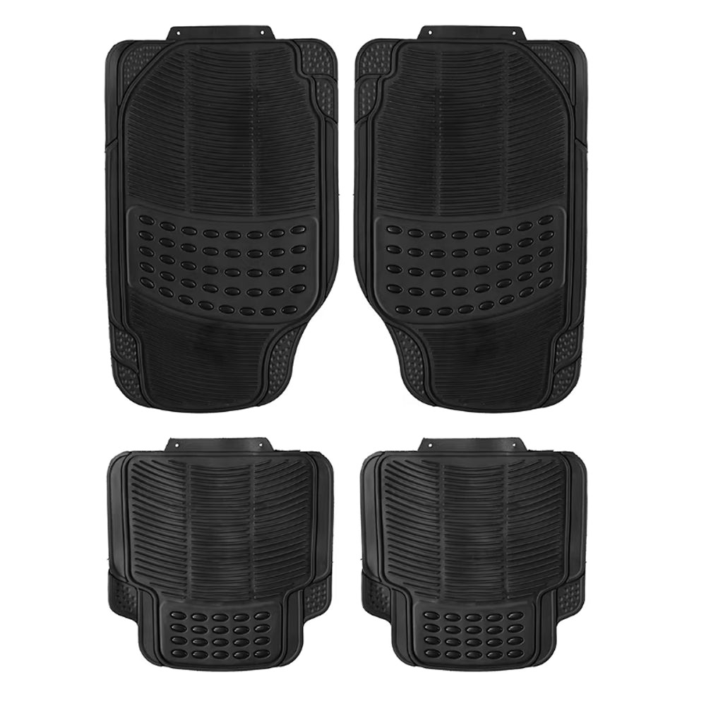 4 Piece Rubber Car Mat Set