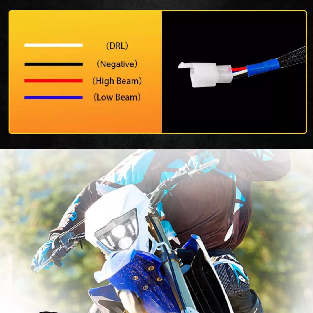 LED Replacement Headlight: Yamaha WR250F / WR450F (2013-)